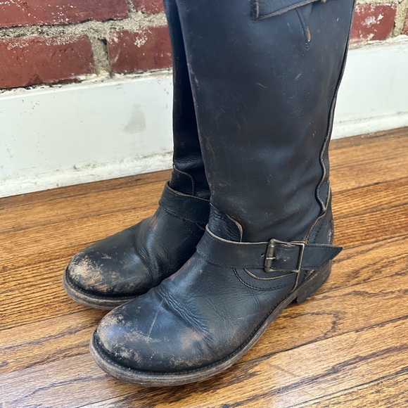 Freebird By Steve Madden Moto Boots - Picture 3 of 5